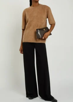 Maren brushed cashmere top