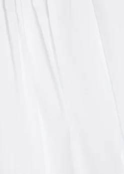 Margi pintuck stretch-cotton midi dress