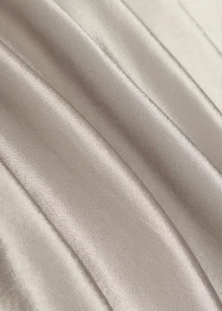 Margit open-back satin gown