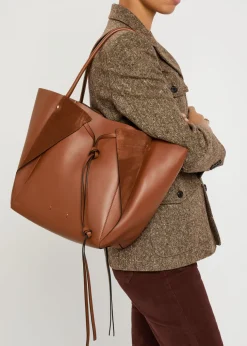 Marija leather tote bag