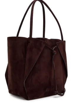 Marija suede tote bag