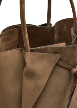 Marija suede tote bag