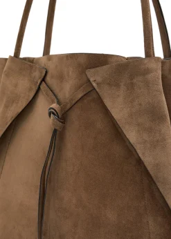 Marija suede tote bag