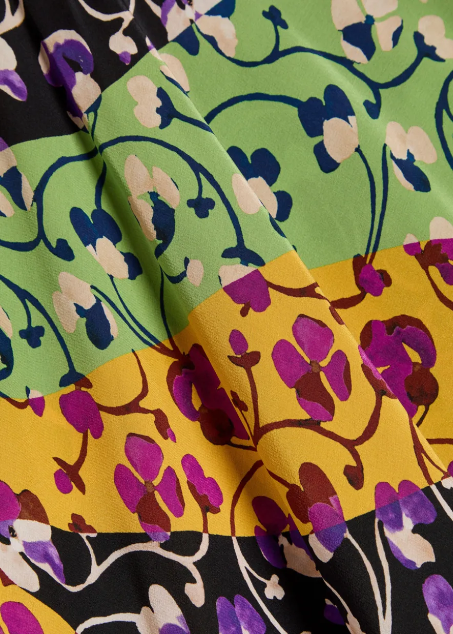 Marlene floral-print silk maxi dress