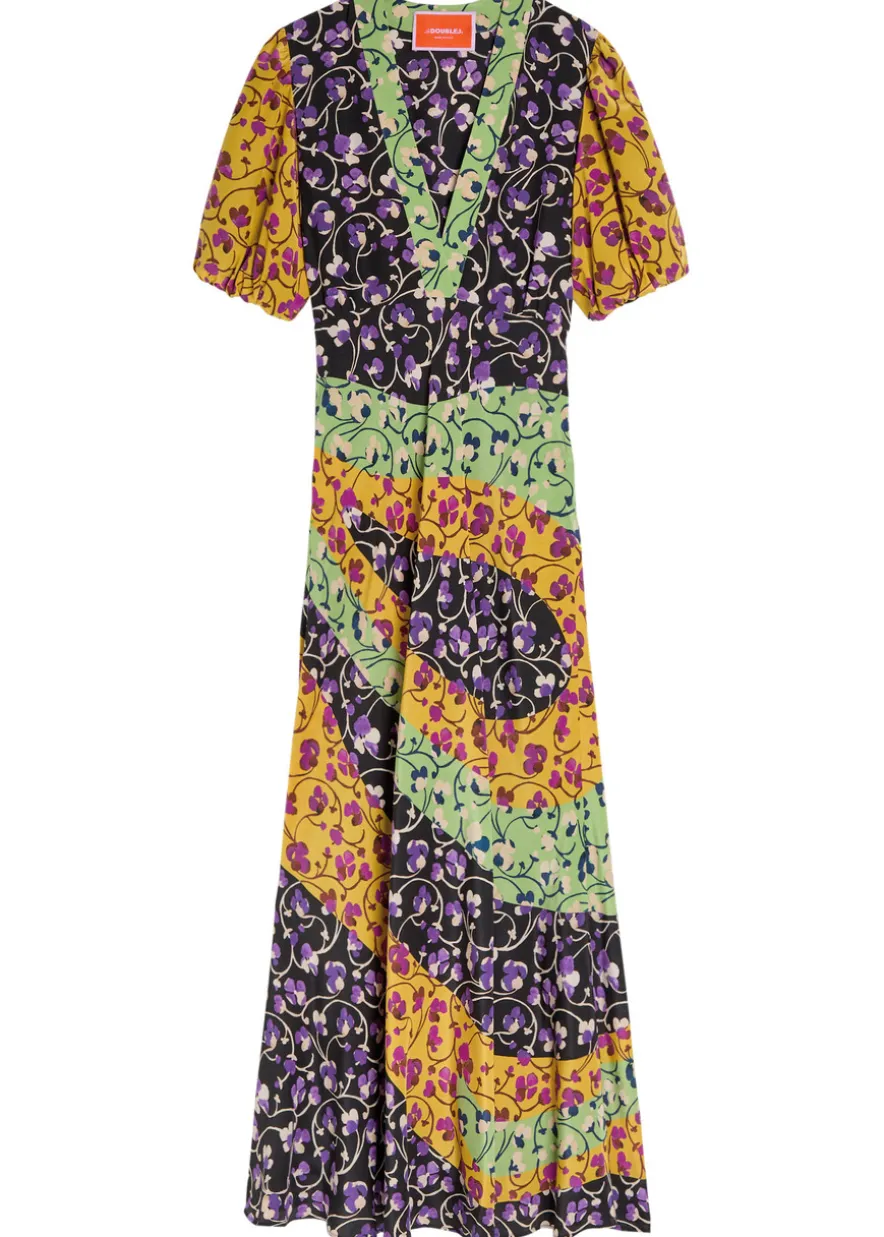 Marlene floral-print silk maxi dress