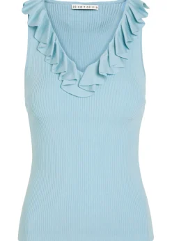 Marnie ruffled knit top