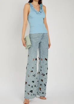 Marnie ruffled knit top