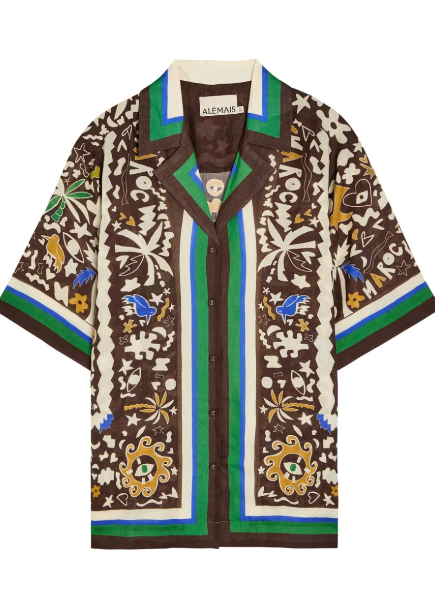 Maroc printed woven shirt
