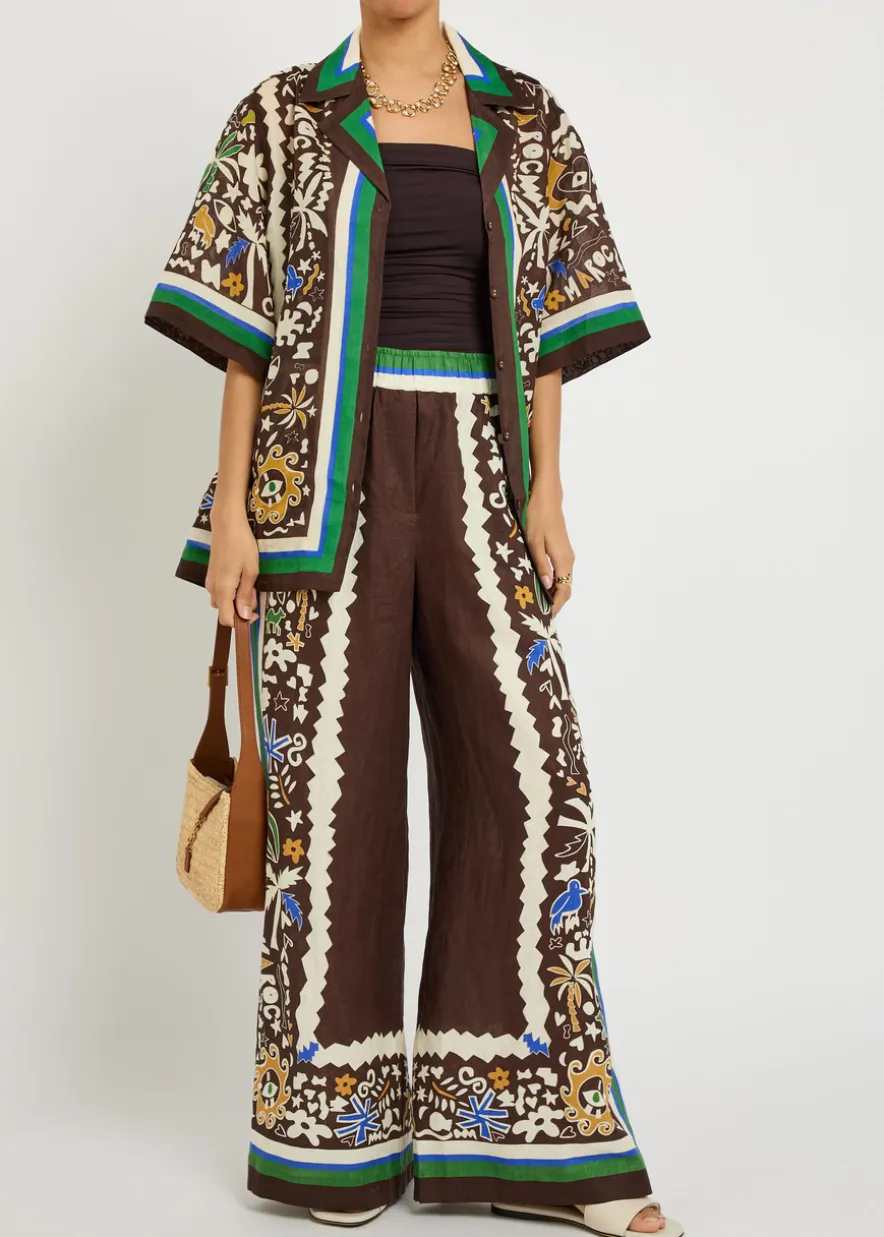 Maroc printed woven shirt