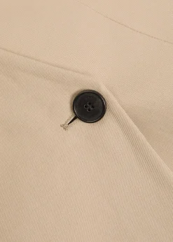 Maron V-neck woven blazer