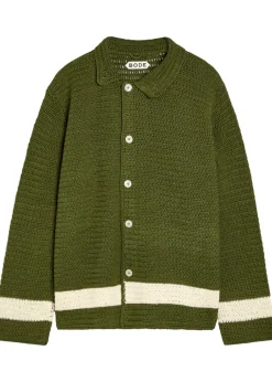 Marsh crotchet-cotton shirt
