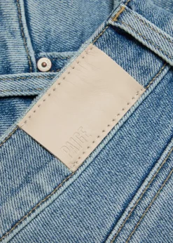 Mason cropped boot-leg jeans