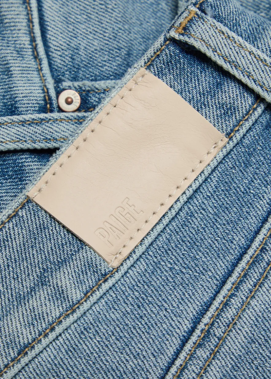 Mason cropped boot-leg jeans