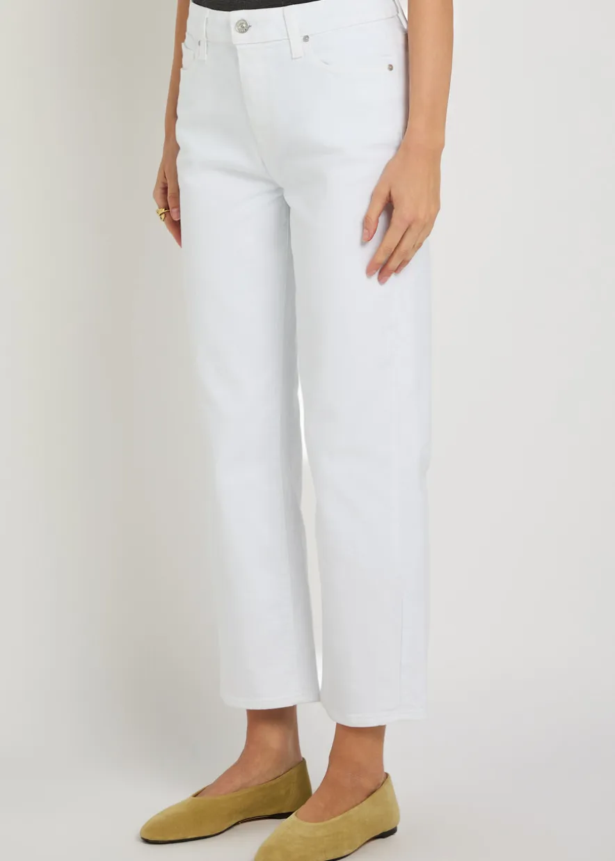 Mason straight-leg stretch-denim jeans