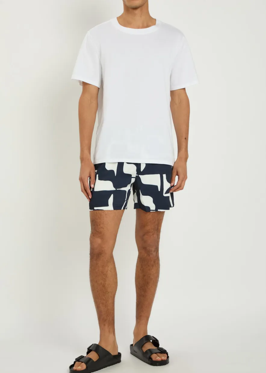 Massira patterned woven swim shorts