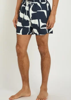 Massira patterned woven swim shorts