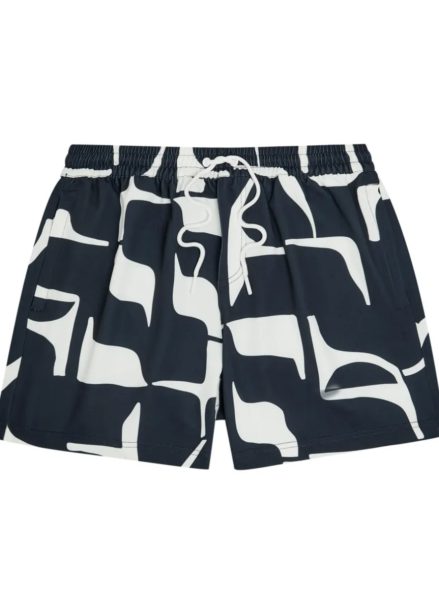 Massira patterned woven swim shorts