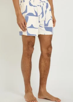 Massira patterned woven swim shorts