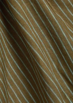 Mateo striped linen trousers