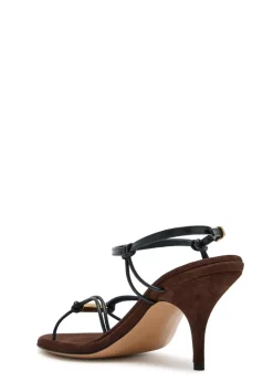 Matilda 90 leather and suede sandals