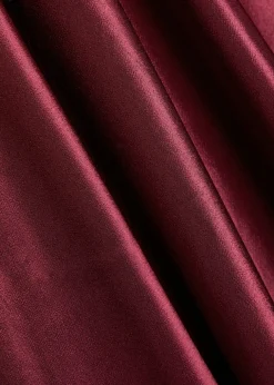 Maya side split satin skirt