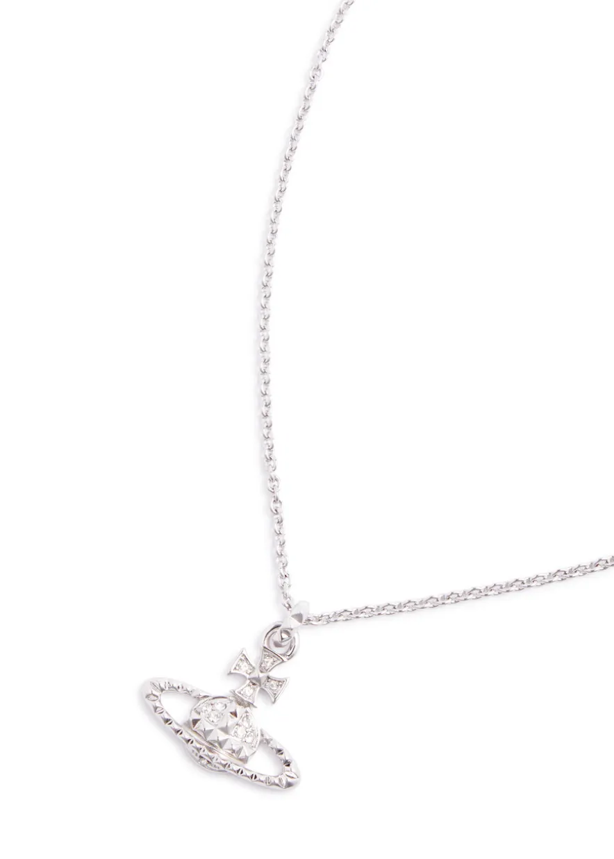 Mayfair Bas Relief orb necklace