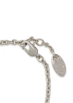 Mayfair Bas Relief two-toned rhodium-plated bracelet