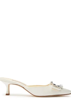 Mayjou 50 embellished satin pumps