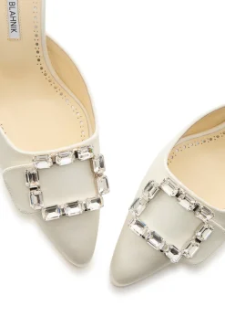 Mayjou 50 embellished satin pumps