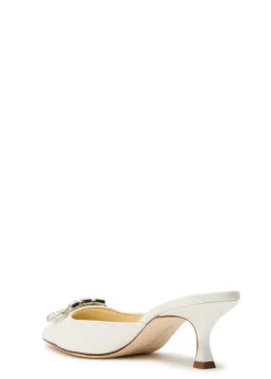 Mayjou 50 embellished satin pumps