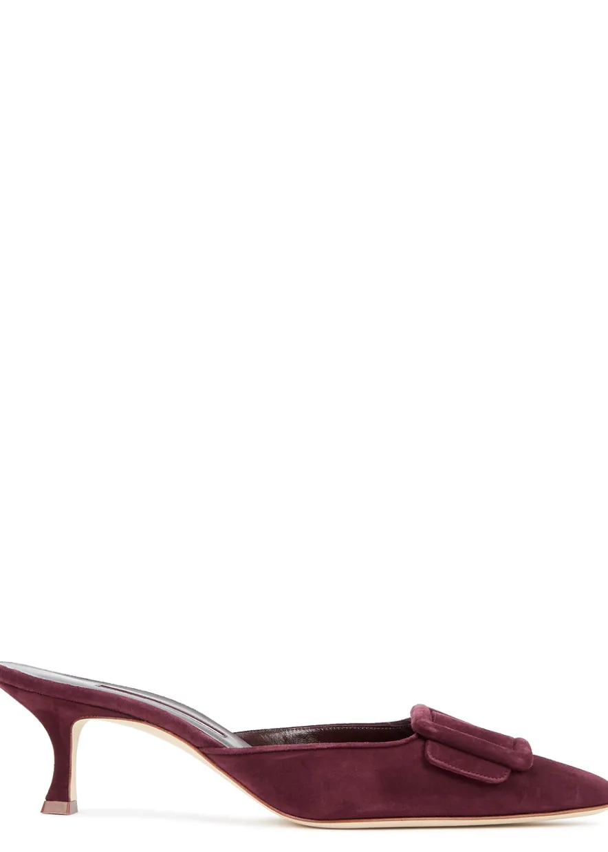 Maysale 50 suede mules