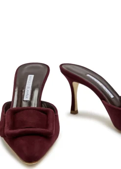 Maysale 70 suede mules