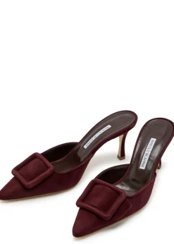 Maysale 70 suede mules