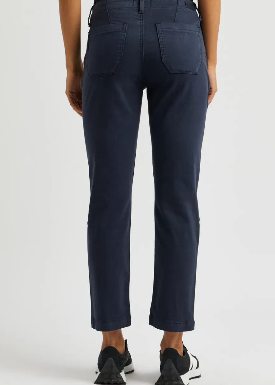 Mayslie cropped straight-leg jeans