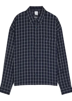 Maza checked cotton-blend shirt