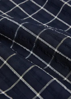Maza checked cotton-blend shirt