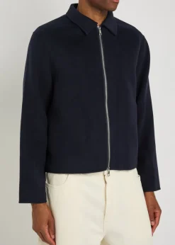 Mazir wool bomber jacket
