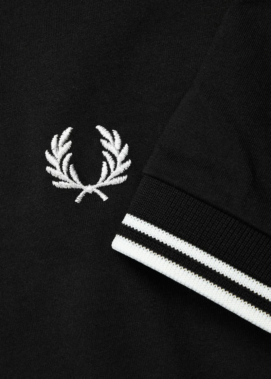 M1588 black cotton T-shirt