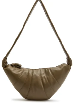 Medium Croissant leather shoulder bag