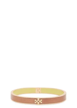 Medium Icon Guilloché enamelled 18kt gold-plated bracelet