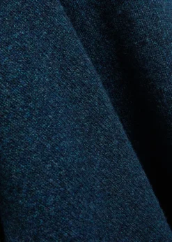 Melangé wool polo jumper