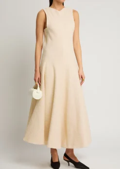 Mellie terry maxi dress
