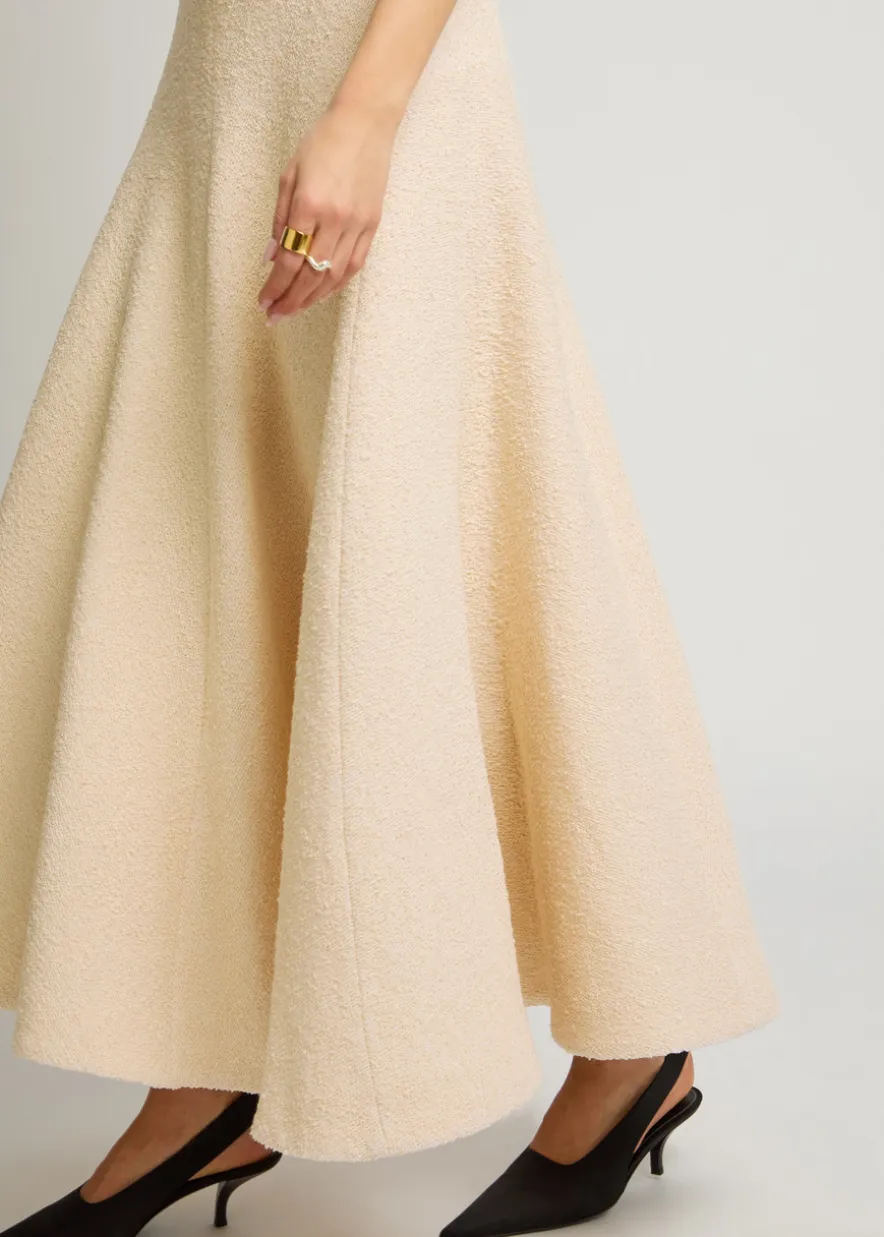 Mellie terry maxi dress