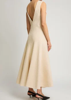 Mellie terry maxi dress