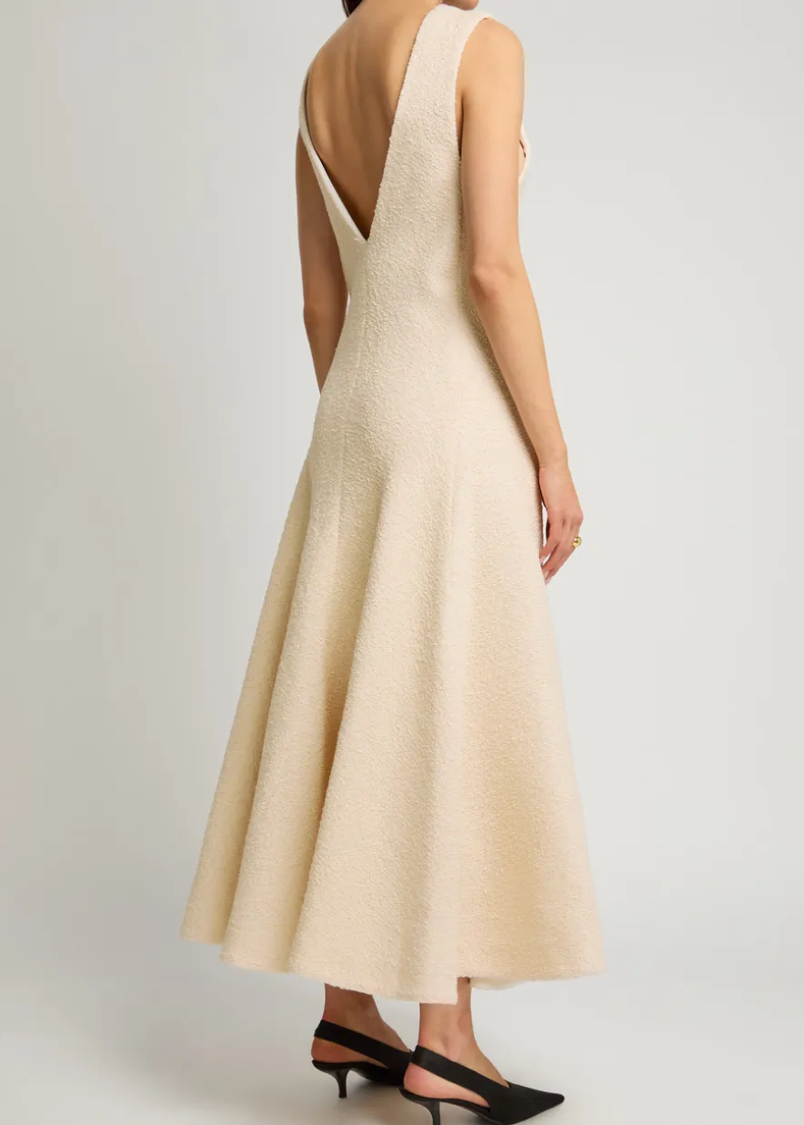 Mellie terry maxi dress
