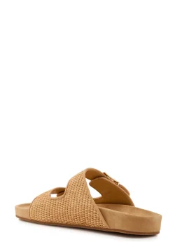 Mellow raffia sliders