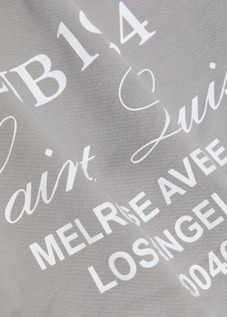 Melrose hooded cotton sweatshirt