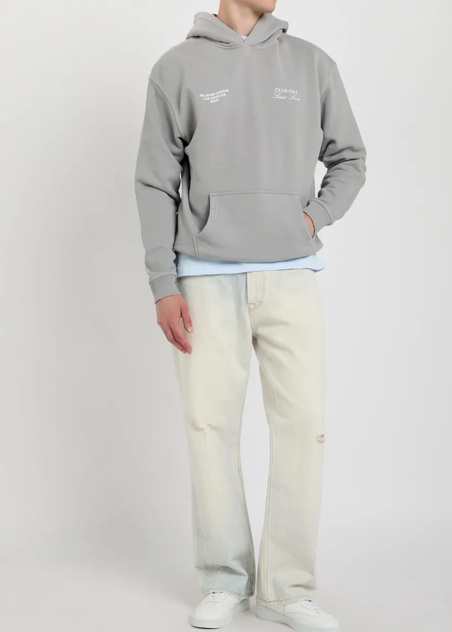 Melrose hooded cotton sweatshirt