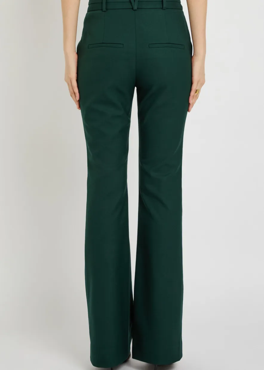 Melvin flared-leg trousers