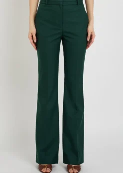 Melvin flared-leg trousers